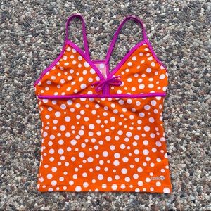 Girls Speedo Tankini Swim Top Size 14